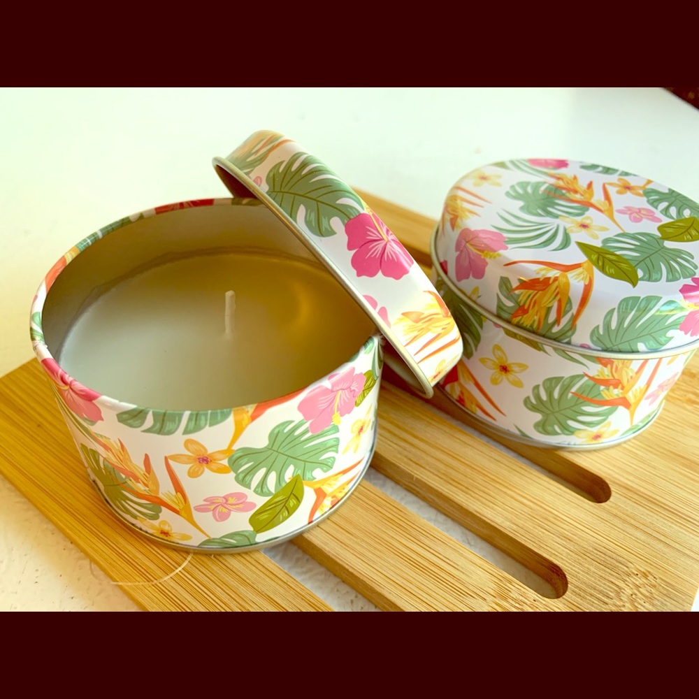 Citronella candles set of 2